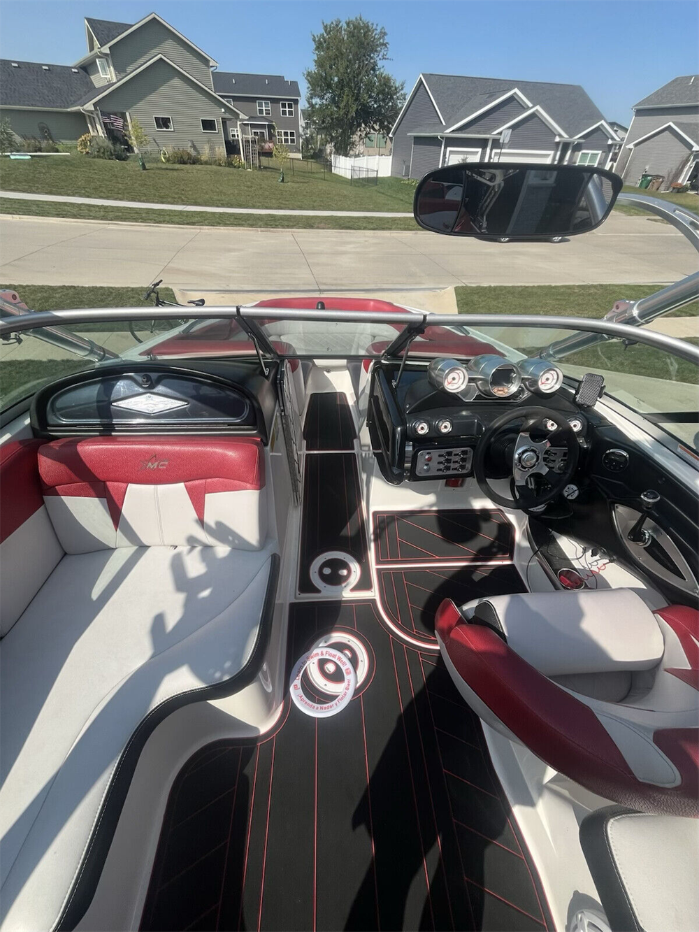 2004-2011 Mastercraft X Star Cockpit Pad Boat EVA Foam Faux Teak Deck Floor Mat SeaDek MarineMat Gatorstep Style Self Adhesive