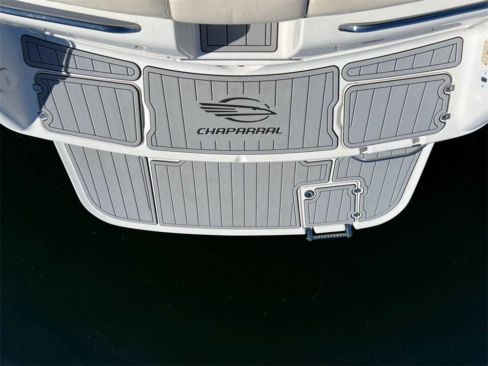 2004 Chaparral 265 SSI Swim Platform Cockpit Boat EVA Foam Teak Deck Floor Pad SeaDek MarineMat Gatorstep Style Self Adhesive