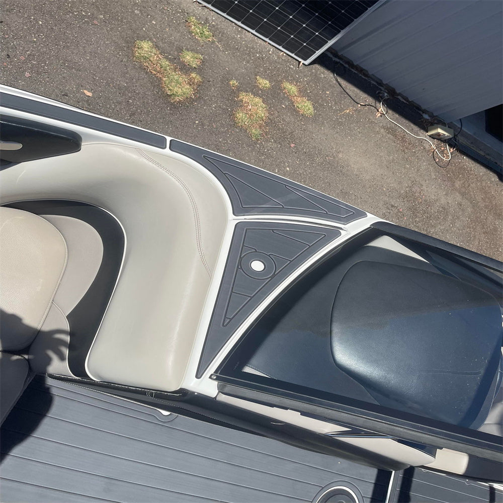 2010-2014 Malibu 21 VLX Cockpit Pad Boat EVA Foam Teak Deck Floor Mat Flooring SeaDek MarineMat Gatorstep Style Self Adhesive