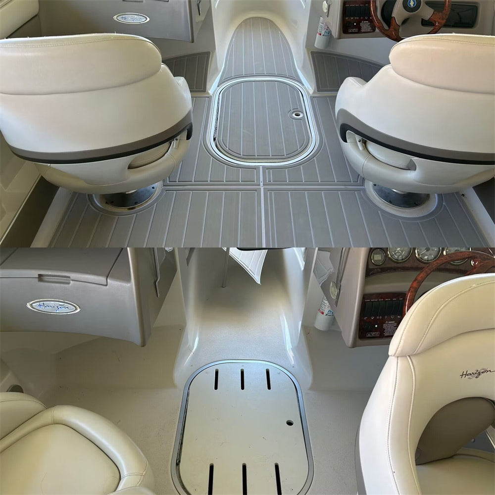 2003 Four Winns 200 Swim Platform Cockpit Bow Pad Boat EVA Teak Deck Floor Mat SeaDek MarineMat Gatorstep Style Self Adhesive