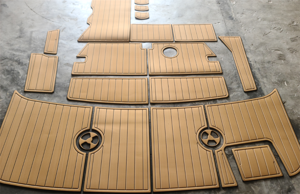2000 Four Winns 298 Vista Swim Platform Cockpit Boat EVA Foam Teak Deck Floor SeaDek MarineMat Gatorstep Style Self Adhesive
