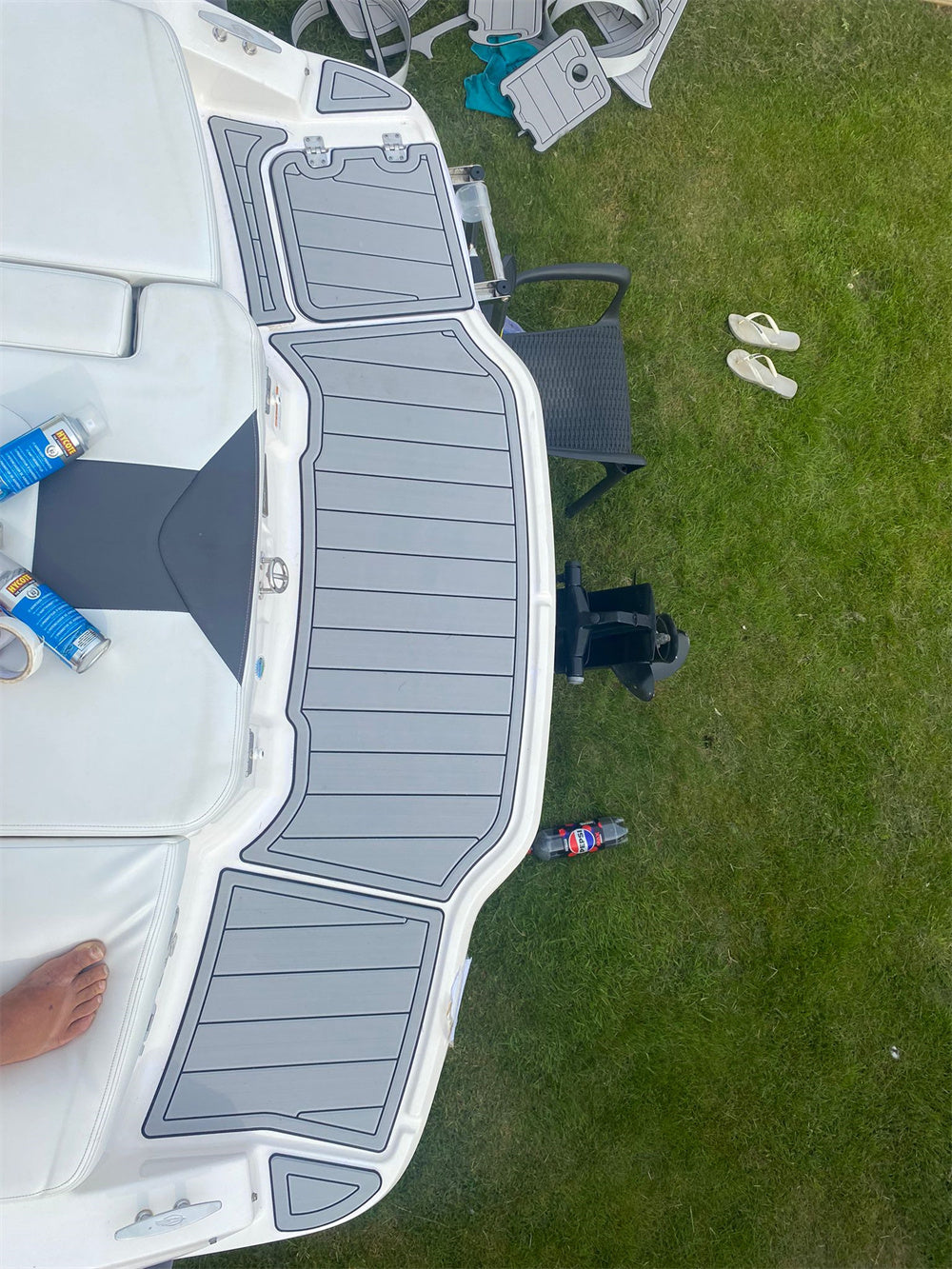 2015 Chaparral 19 H20 Swim Platform Cockpit Pad Boat EVATeak Deck Floor Mat SeaDek MarineMat Gatorstep Style Self Adhesive