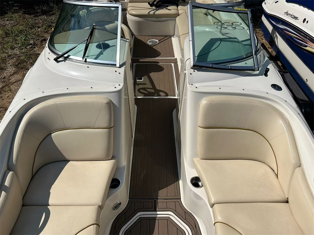 2000 Sea Ray Sundeck 240 Swim Platform Cockpit Pad Boat EVA Teak Deck Floor Mat