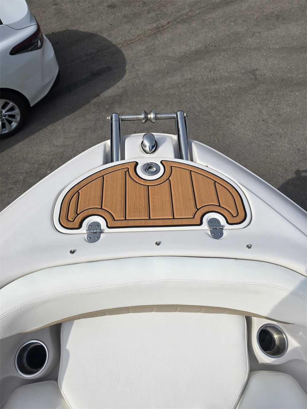 2011 Four Winns Horizon 240 Swim Platform Cockpit Boat EVA Foam Teak Floor Pad SeaDek MarineMat Gatorstep Style Self Adhesive