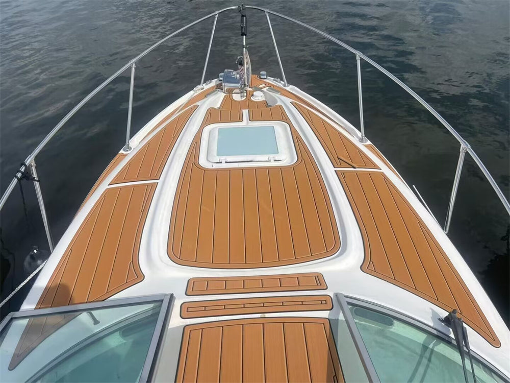 2003 Bayliner 245 SB Swim Platform Cockpit Bow Pad Boat EVA Teak Deck Floor Mat SeaDek MarineMat Gatorstep Style Self Adhesive