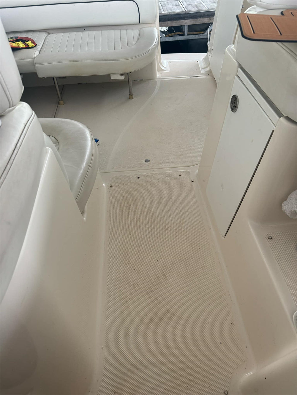2004 Bayliner 305 Ciera Swim Platform Cockpit Pad Boat EVA Foam Teak Floor Mat SeaDek MarineMat Gatorstep Style Self Adhesive