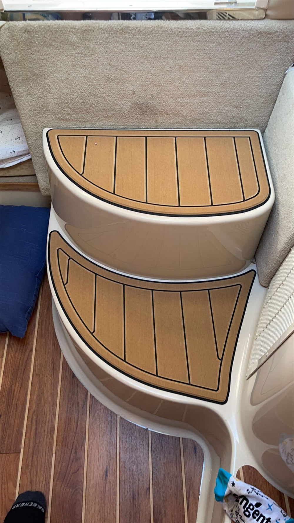 2005 Chaparral Signature 290 Swim Platform Cockpit Boat EVA Teak Floor Pad Mat SeaDek MarineMat Gatorstep Style Self Adhesive