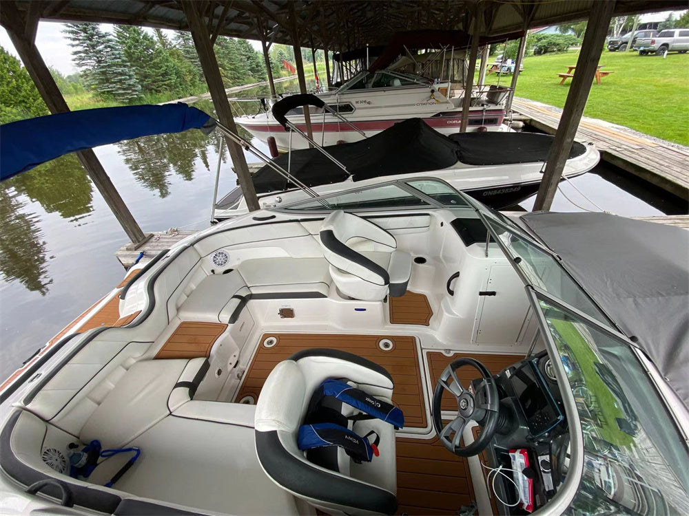 2012-2018 Yamaha AR/SA/SS 210&212 Swim Platform Cockpit Boat EVA Teak Floor Pad