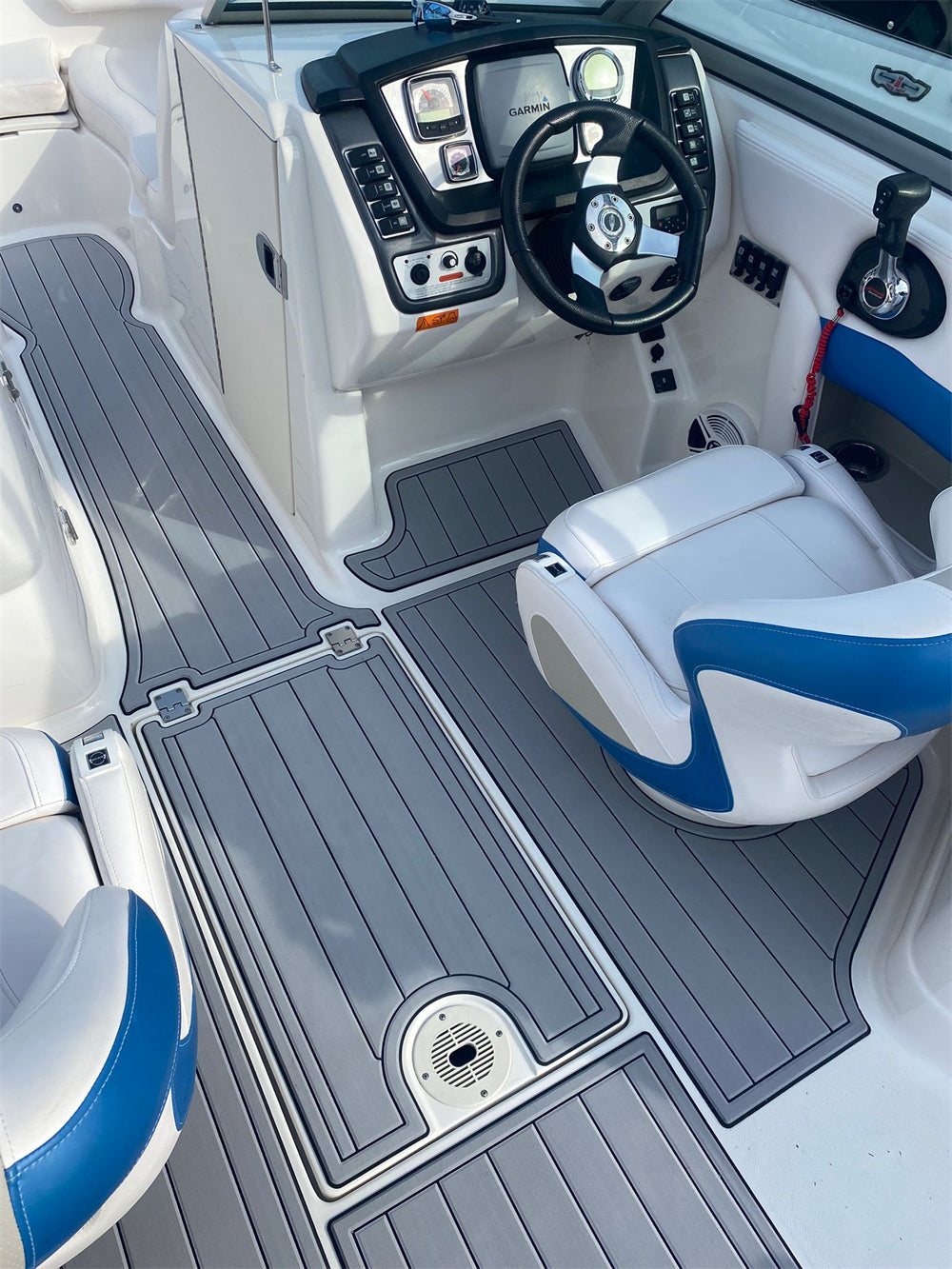 2013 Chaparral 224 Swim Platform Cockpit Pad Boat EVA Foam Teak Deck Floor Mat Seadek MarineMat Gatorstep Style Self Adhesive