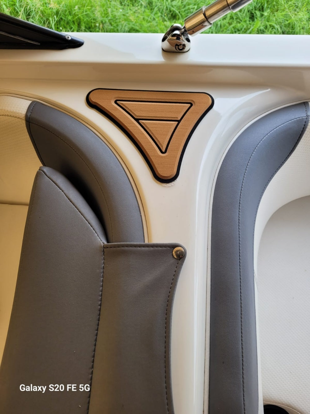 2019 Bayliner E7 Swim Platform Cockpit Pad Boat EVA Teak Deck Floor Mat Seadek MarineMat Gatorstep Style Self Adhesive