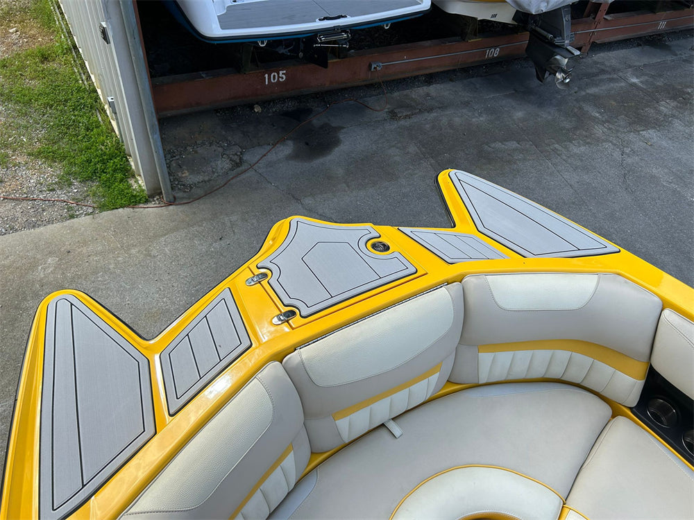 2013-2016 Malibu 24 MXZ Cockpit Pad Boat EVA Foam Teak Deck Floor Mat Flooring SeaDek MarineMat Gatorstep Style Self Adhesive