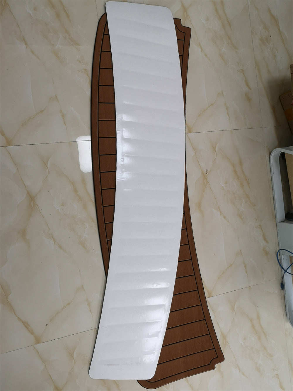 2005 Chaparral 180 SSI Swim Platform Step Boat EVA Foam Teak Deck Floor Pad Mat SeaDek MarineMat Gatorstep Style Self Adhesive