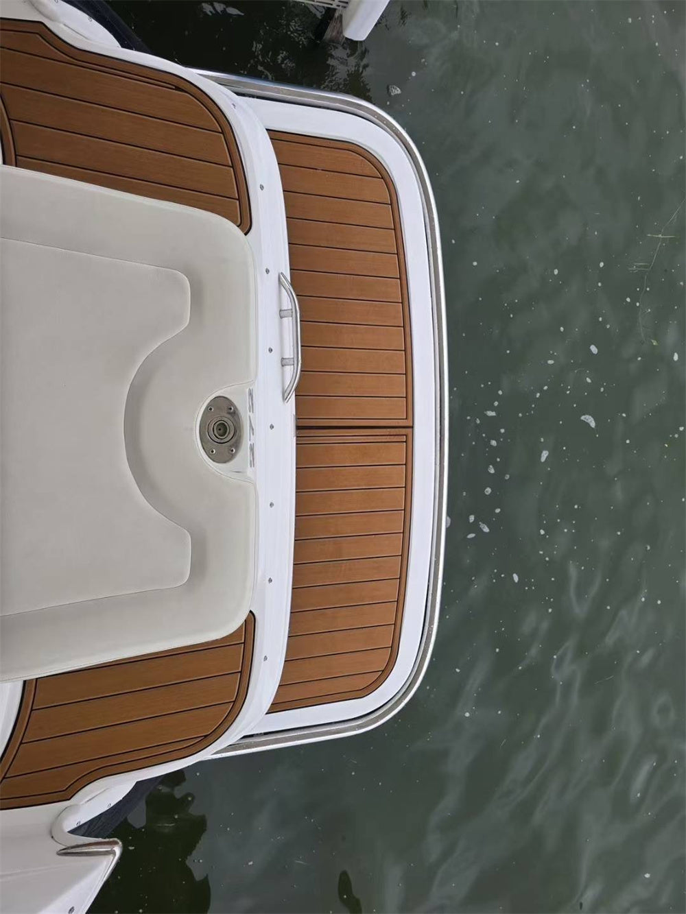 2008 Cobalt 272 Swim Platform Cockpit Pad Boat EVA Foam Faux Teak Deck Floor Mat SeaDek MarineMat Gatorstep Style Self Adhesive