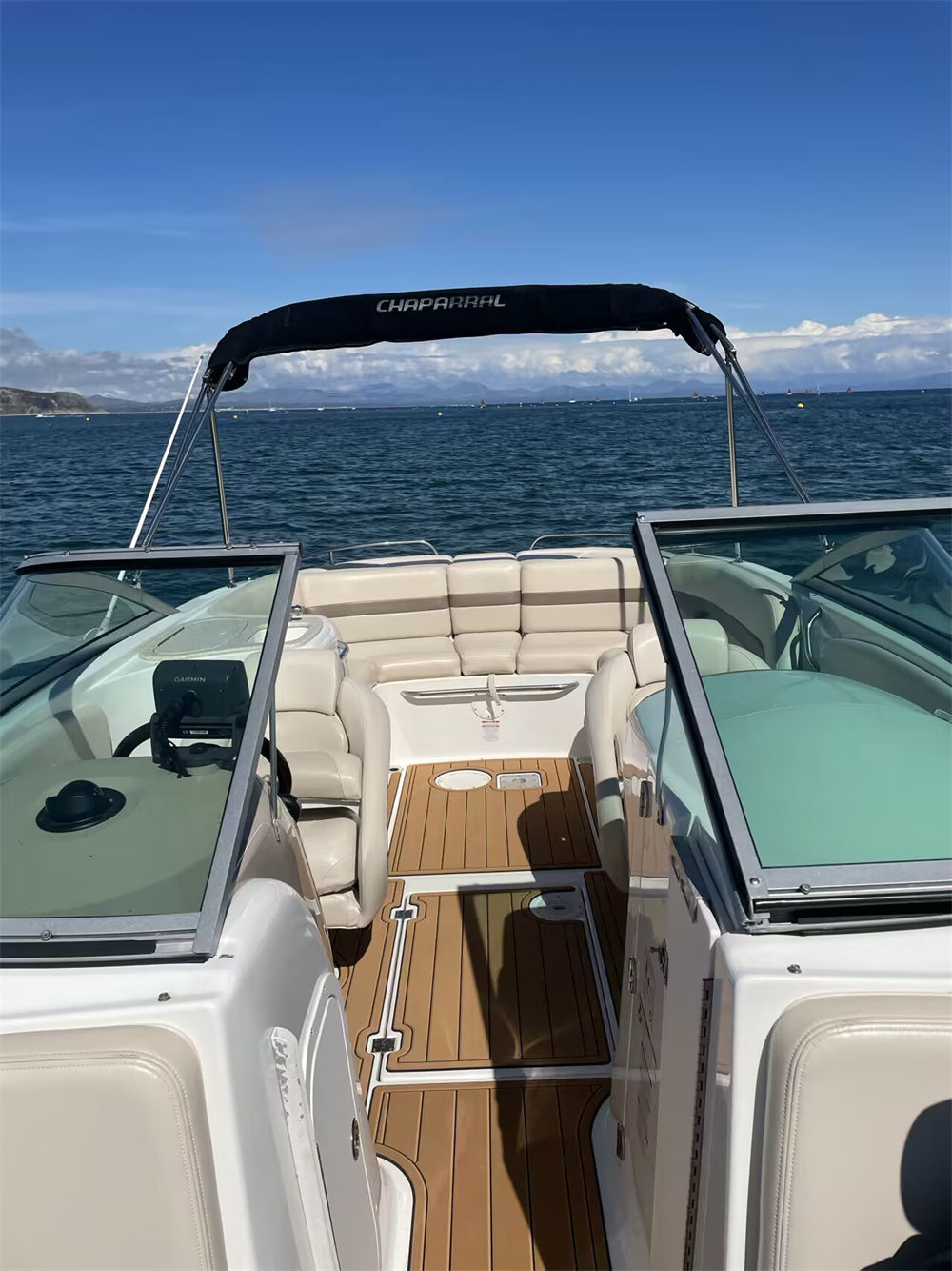2007 Chaparral 246 SSI Swim Platform Cockpit Boat EVA Foam Teak Floor Pad Mat SeaDek MarineMat Gatorstep Style Self Adhesive