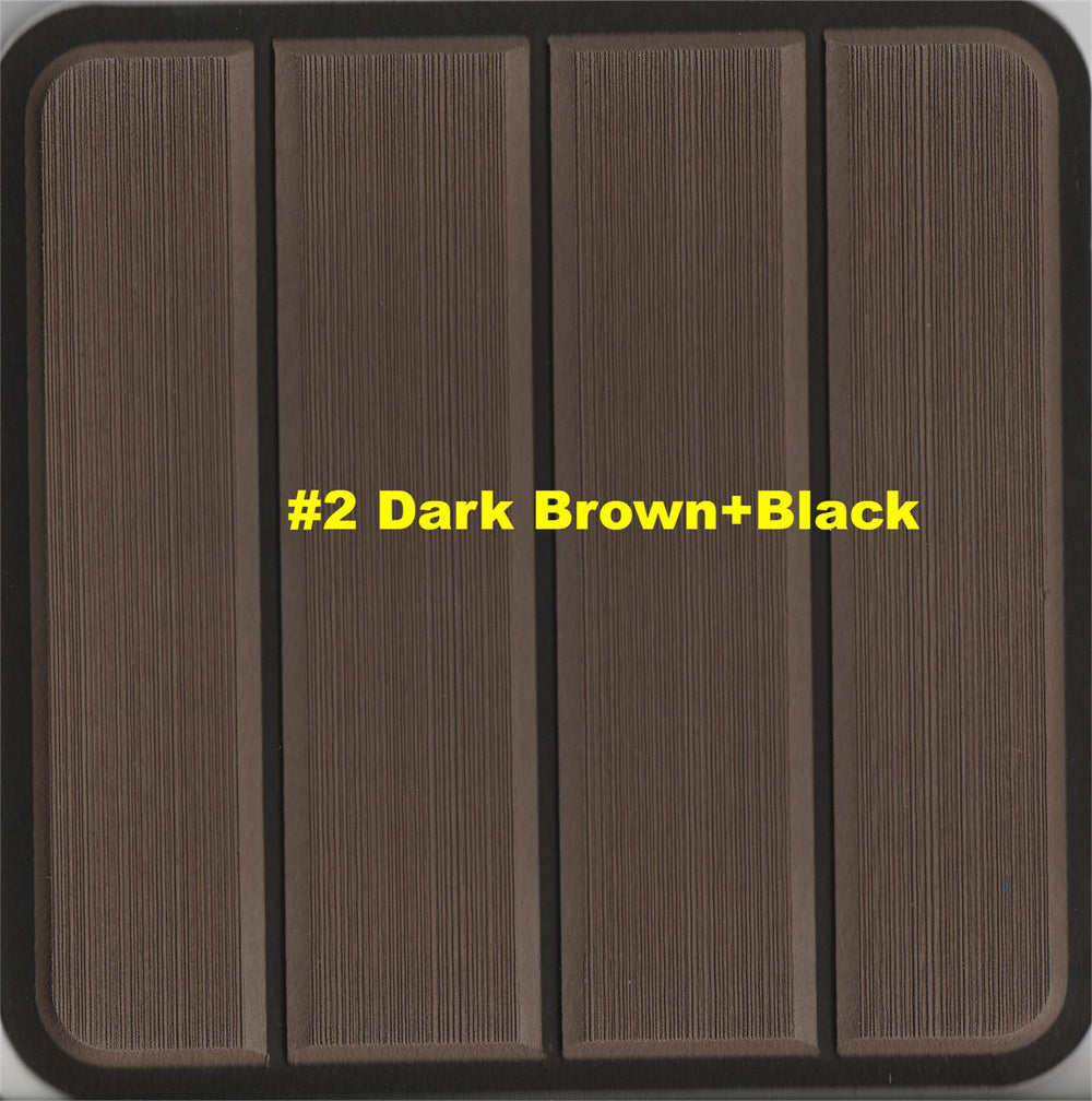 2003 Bayliner 245 SB Foredeck Bow Pad Boat EVA Foam Faux Teak Deck Floor Mat SeaDek MarineMat Style Self Adhesive