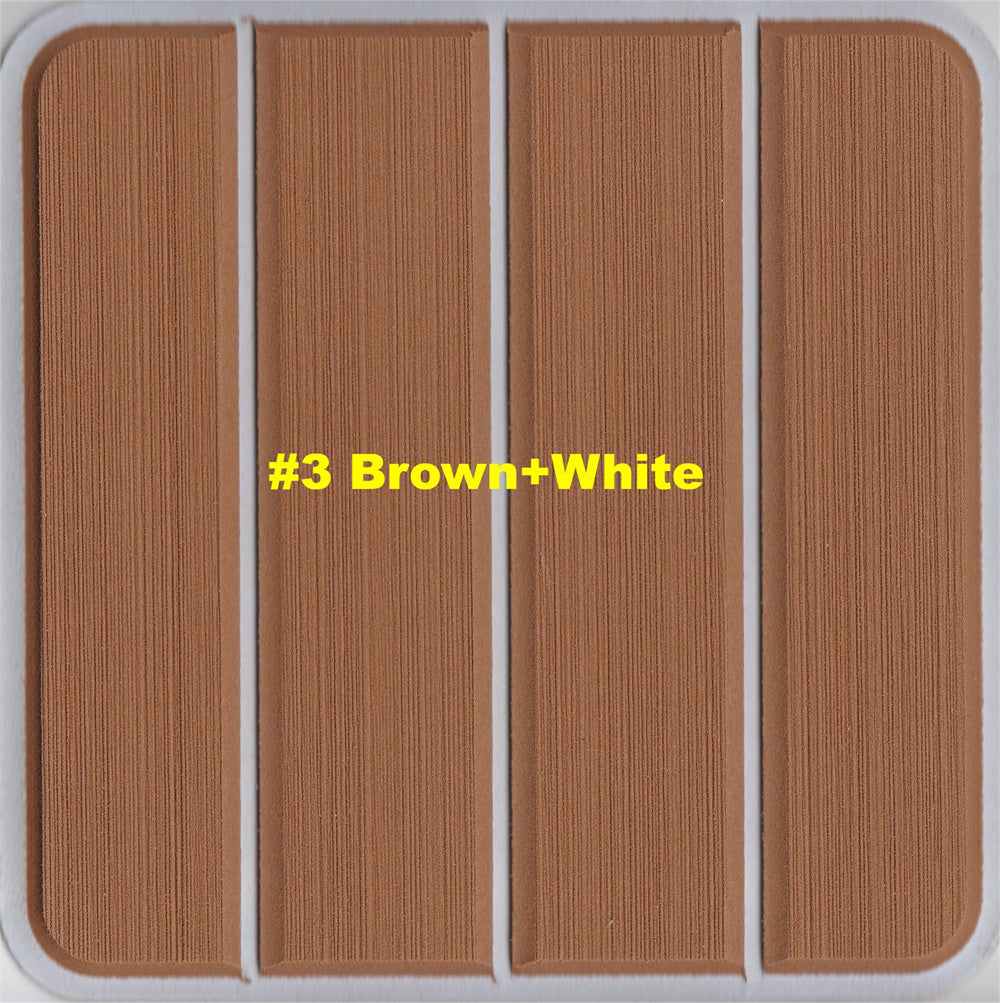 2003 Bayliner 245 SB Foredeck Bow Pad Boat EVA Foam Faux Teak Deck Floor Mat SeaDek MarineMat Style Self Adhesive