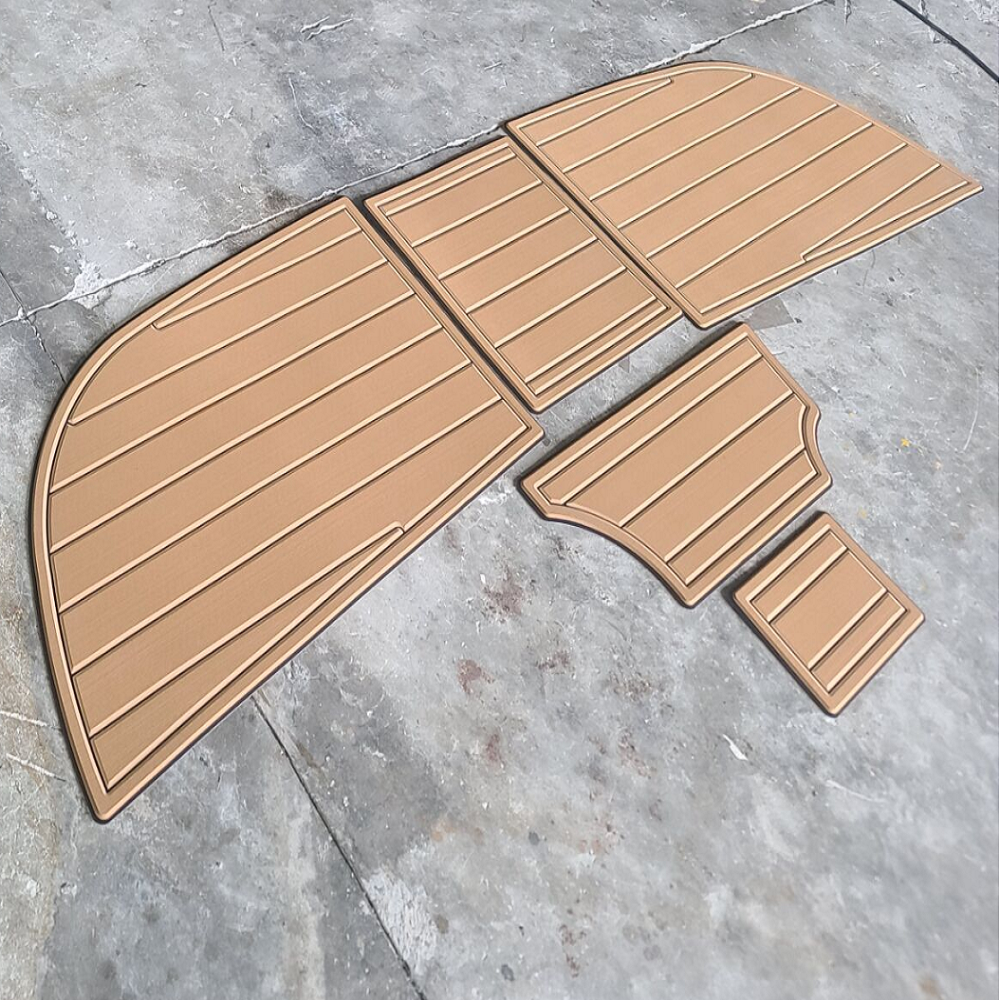 1997 Sea Ray 330 Sundancer Swim Platform Pad Boat EVA Foam Teak Deck Floor Mat