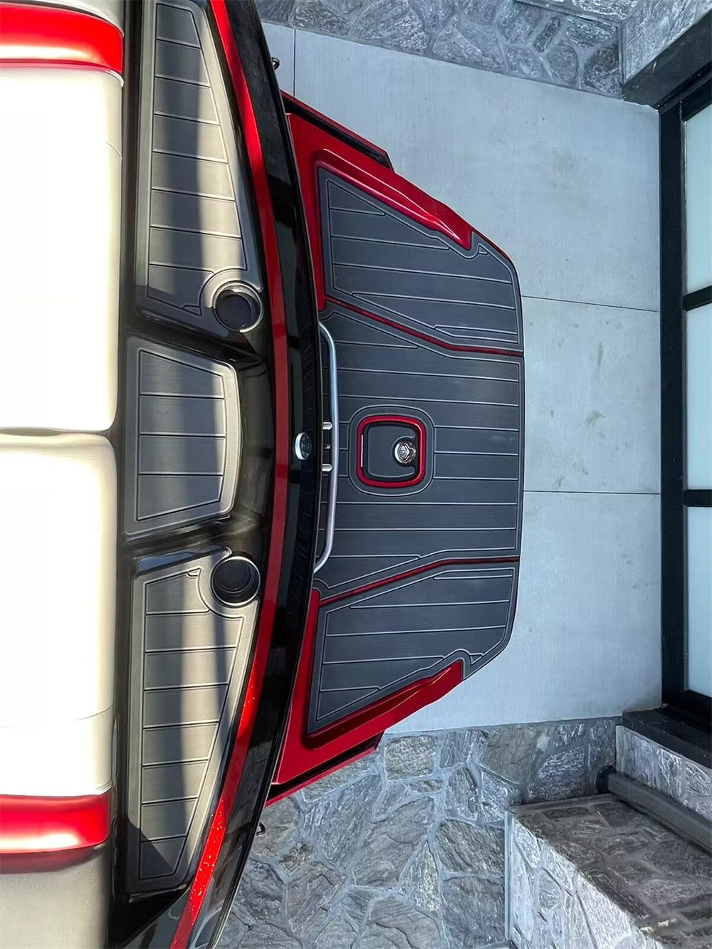 2015-2017 AXIS A22 Swim Platform Cockpit Pad Boat EVA Foam Teak Deck Floor Mat SeaDek MarineMat Style Self Adhesive