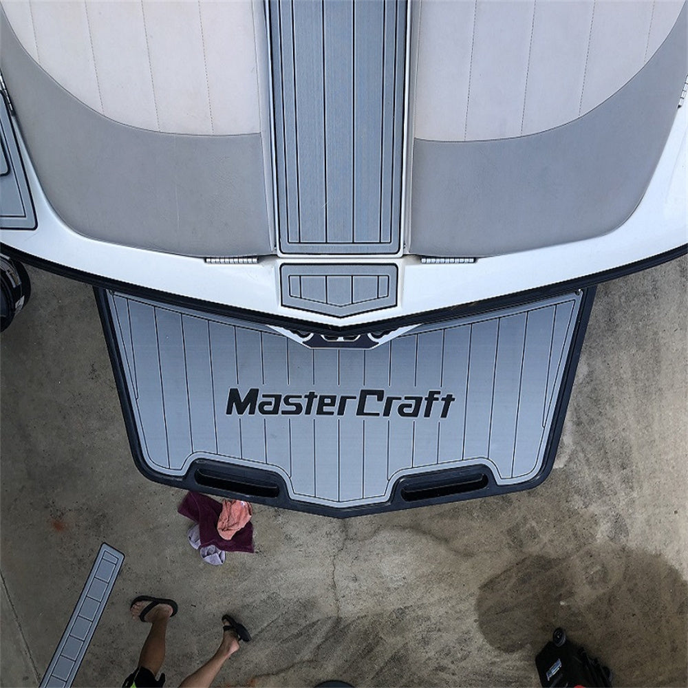 2005-2013 Mastercraft X45 Swim Platform Cockpit Pad Boat EVA Teak Deck Floor Mat SeaDek MarineMat Gatorstep Style Self Adhesive
