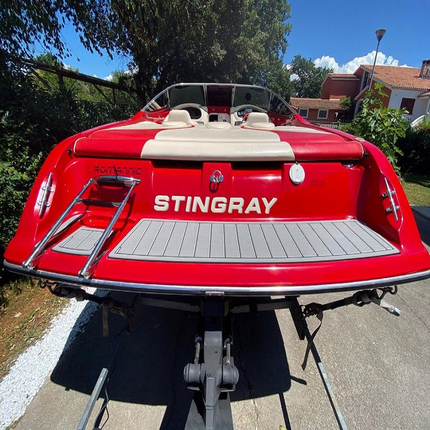 1999 Stingray 230 SX Swim Platform Step Pad Boat EVA Foam Teak Deck Floor Mat SeaDek MarineMat Gatorstep Style Self Adhesive