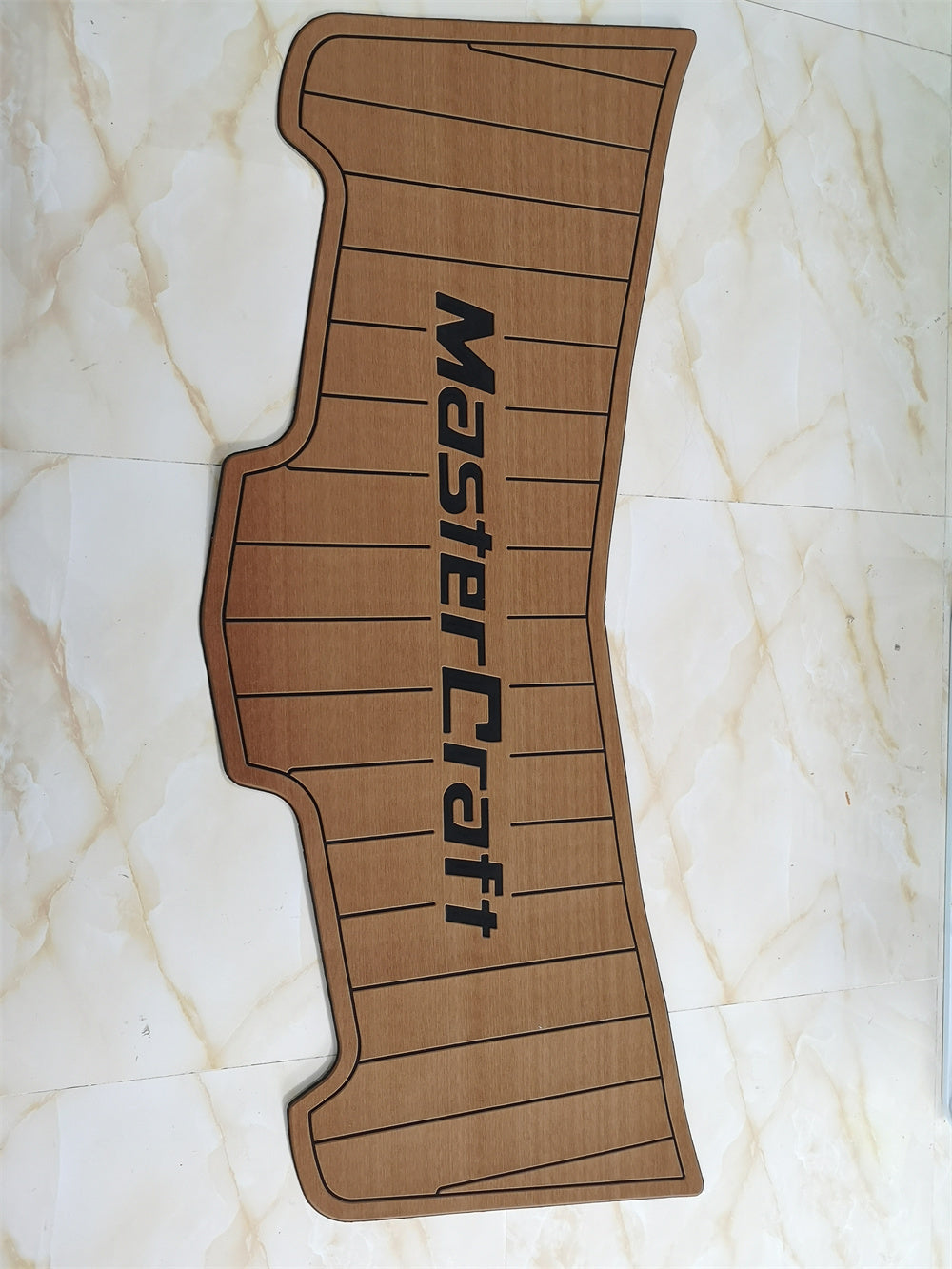 2007 MasterCraft X-45 Swim Platform Pad Boat EVA Foam Faux Teak Deck Floor Mat SeaDek MarineMat Gatorstep Style Self Adhesive