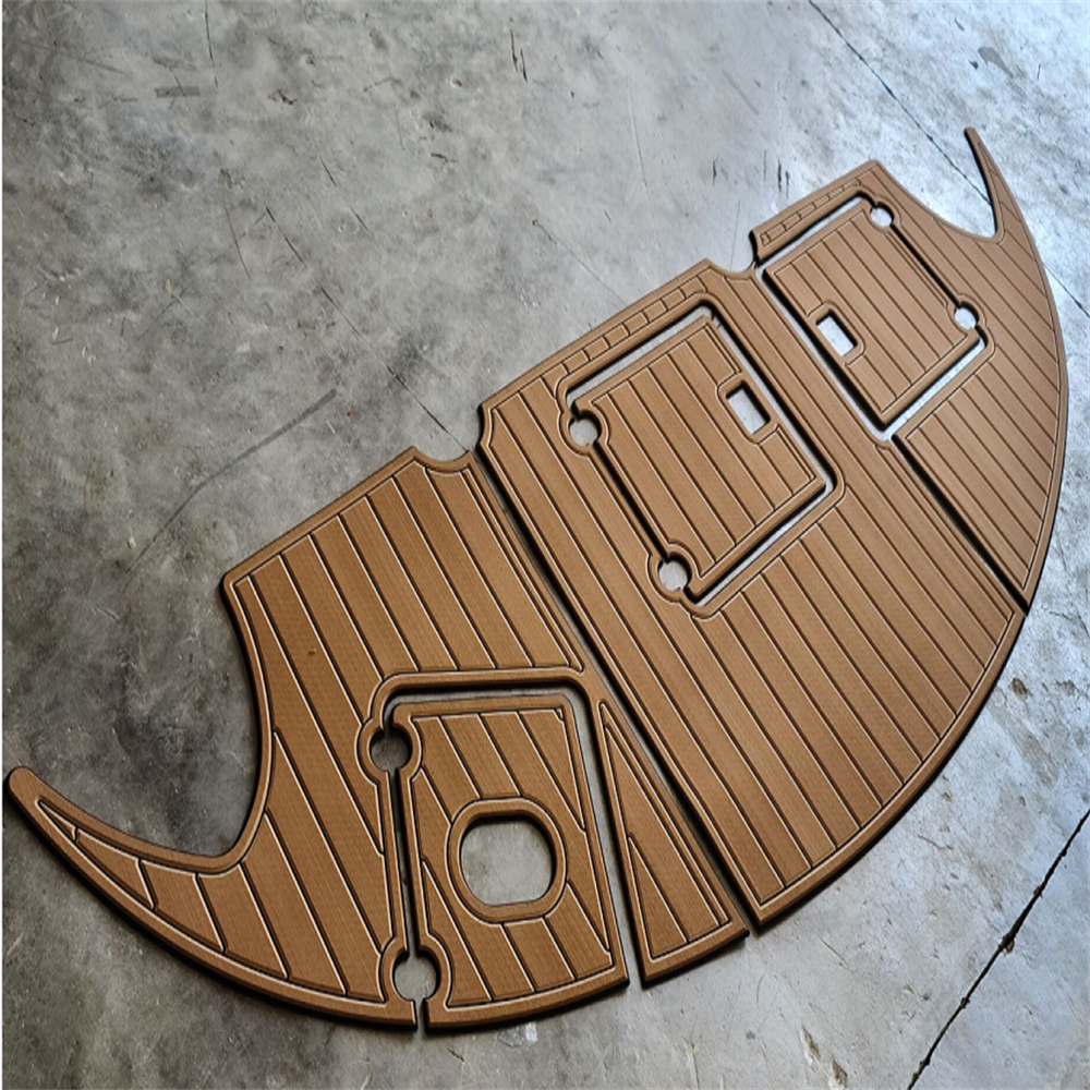 Four Winns 358V Swim Platform Step Boat EVA Faux Foam Teak Deck Floor Pad Mat SeaDek MarineMat Gatorstep Style Self Adhesive