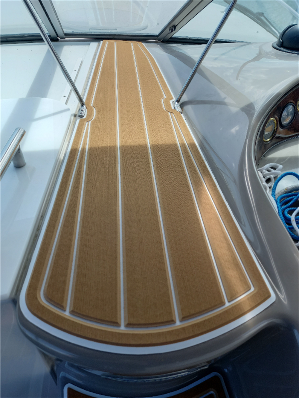 1999-2005 Four Winns 268 Vista Swim Platform Cockpit Boat EVA Foam Faux Teak Floor Pad Mat SeaDek MarineMat Gatorstep Style Self Adhesive