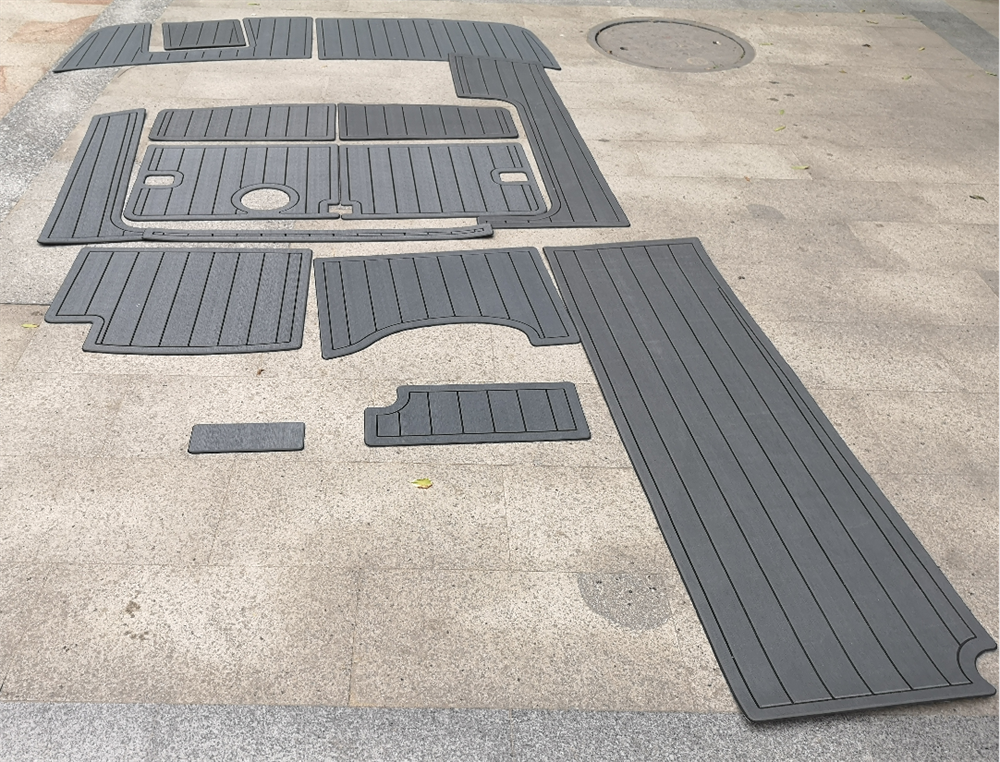 1999-2005 Four Winns 268 Vista Swim Platform Cockpit Boat EVA Foam Faux Teak Floor Pad Mat SeaDek MarineMat Gatorstep Style Self Adhesive