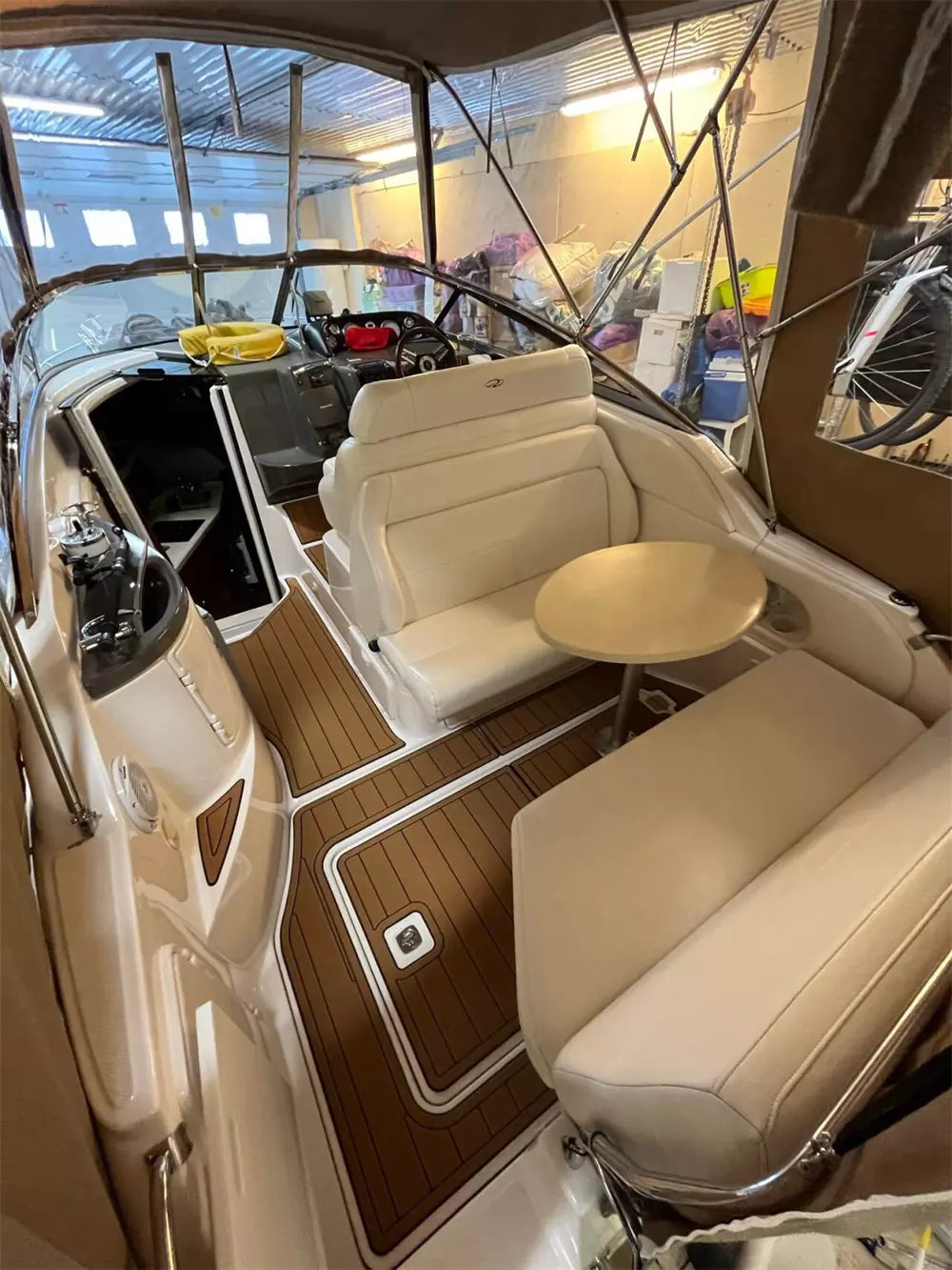 2006 Regal Commodore 2665 Swim Platform Cockpit Pad Boat EVA Foam Teak Floor SeaDek MarineMat Gatorstep Style Self Adhesive