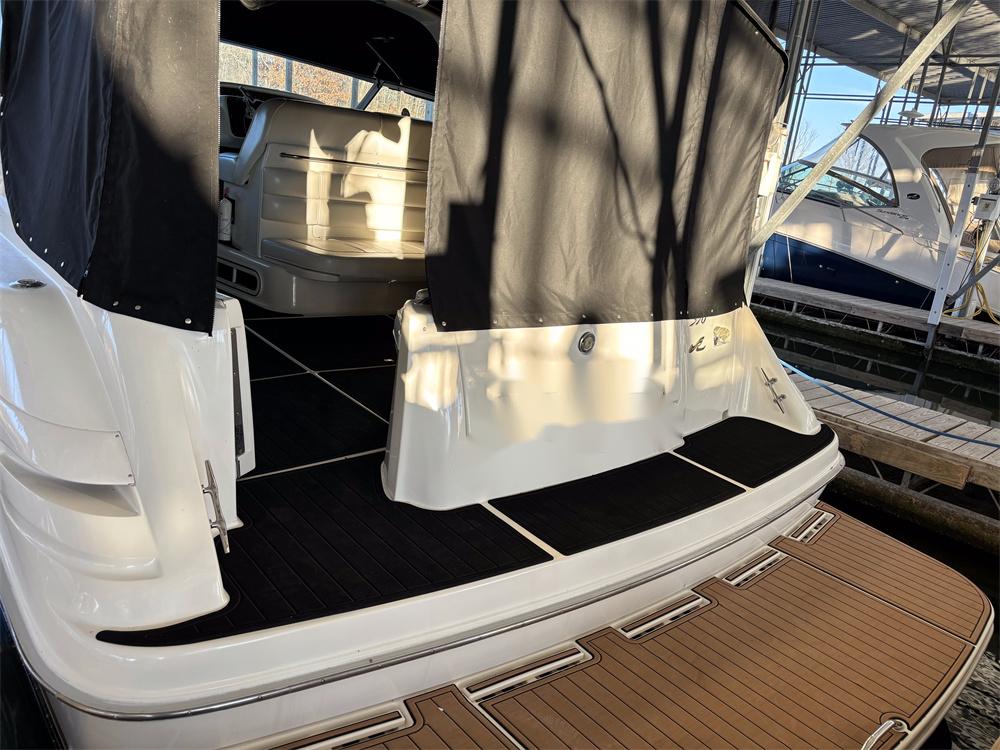 1994-1999 Sea Ray Sundancer 370 Swim Platform Cockpit Pad Boat EVA Foam Faux Teak Floor SeaDek MarineMat Gatorstep Style Self Adhesive