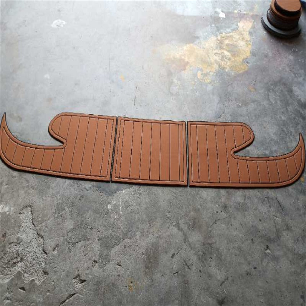 1997 Rinker Captiva 232 Swim Platform Step Pad Boat EVA Foam Teak Deck Floor Mat