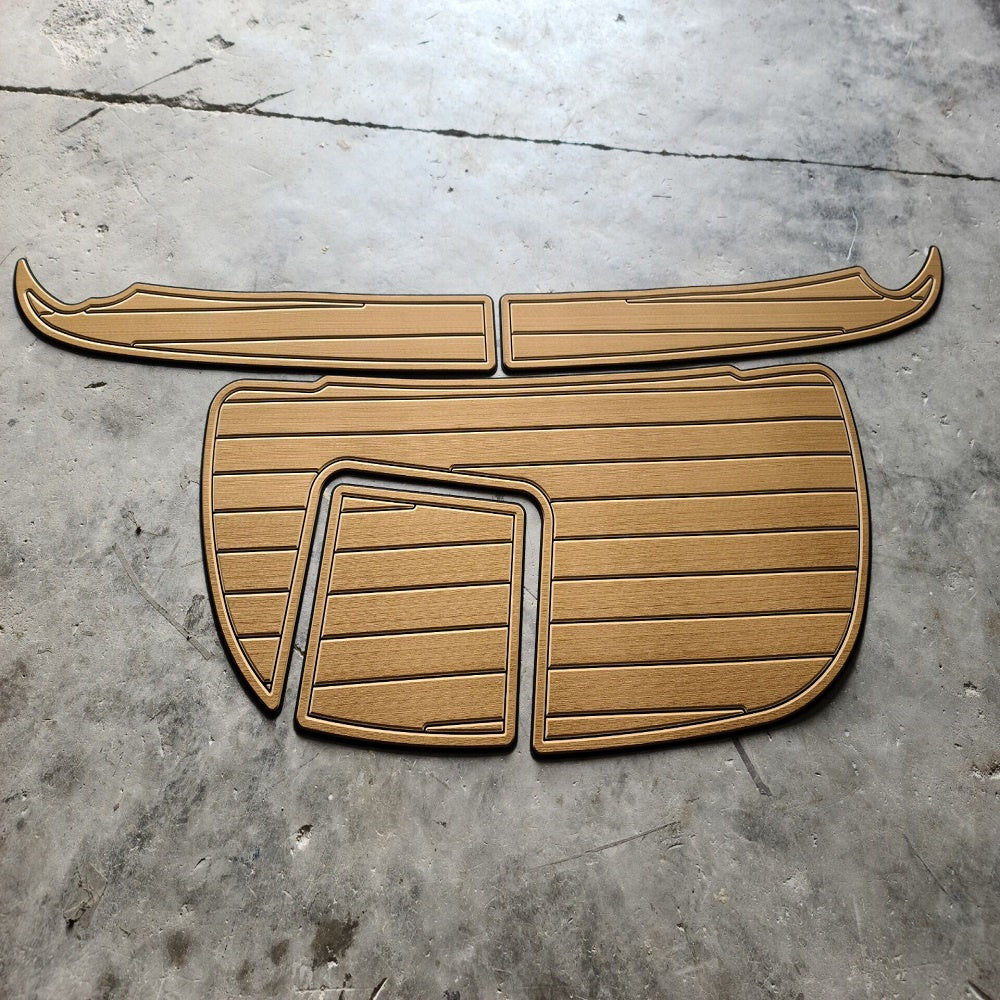 Sea Ray 230 BR Swim Platform Pad Boat EVA Foam Faux Teak Deck Floor Mat Flooring