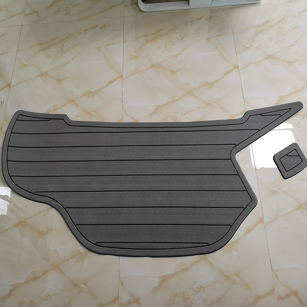 2006 Tahoe Q6 Swim Platform Boat EVA Faux Foam Teak Deck Floor Pad Flooring Mat SeaDek MarineMat Gatorstep Style Self Adhesive