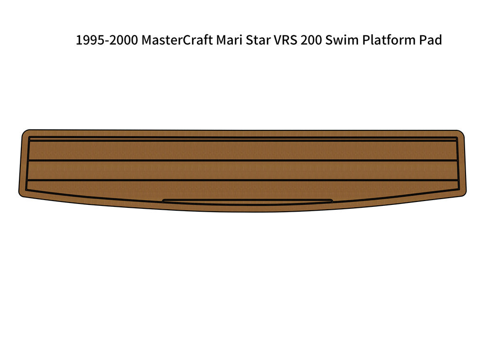 1995-2000 MasterCraft Mari Star VRS 200 Swim Platform Pad Boat EVA Teak Floor