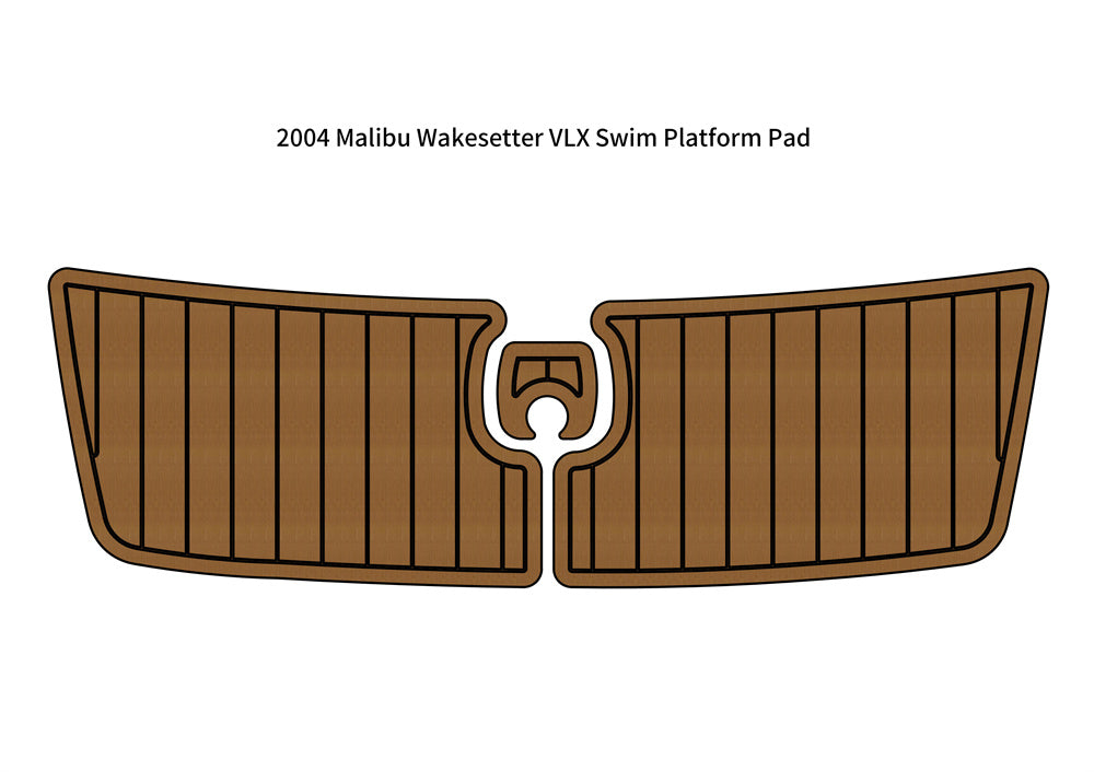 2004 Malibu Wakesetter VLX Swim Platform Pad Boat EVA Foam Teak Deck Floor Mat