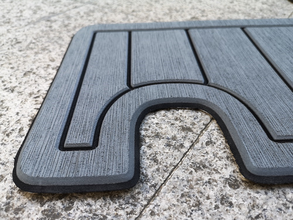 2002 Rayglass 730 Hardtop Swim Platform Cockpit Pad Boat EVA Foam Teak Floor Mat