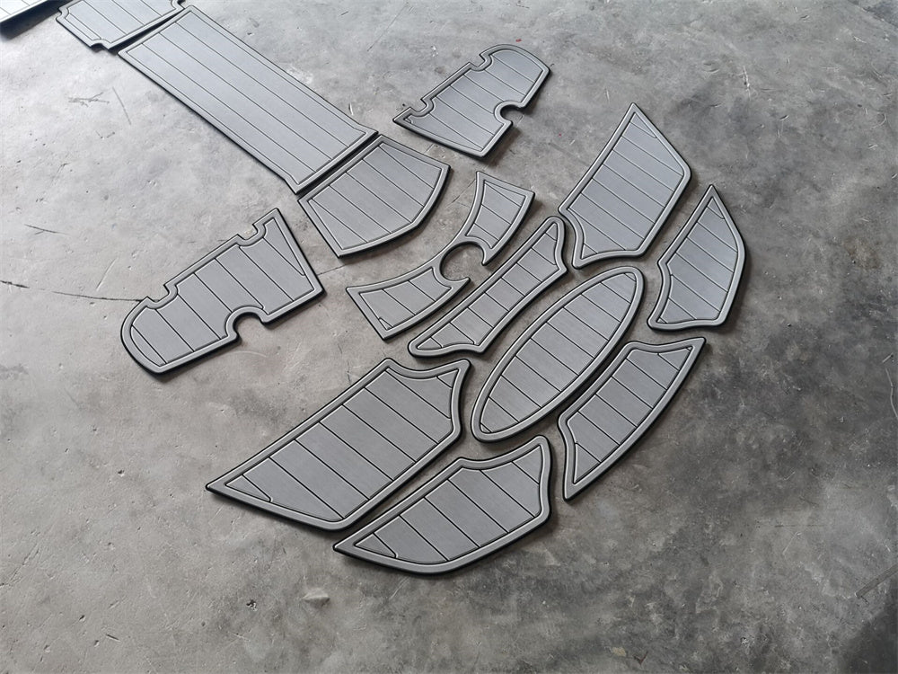 2008 Nautique Super Air 230 Swim Platform Cockpit Boat EVA Foam Teak Floor Pad SeaDek MarineMat Gatorstep Style Self Adhesive