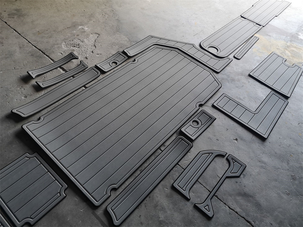 2008 Nautique Super Air 230 Swim Platform Cockpit Boat EVA Foam Teak Floor Pad SeaDek MarineMat Gatorstep Style Self Adhesive