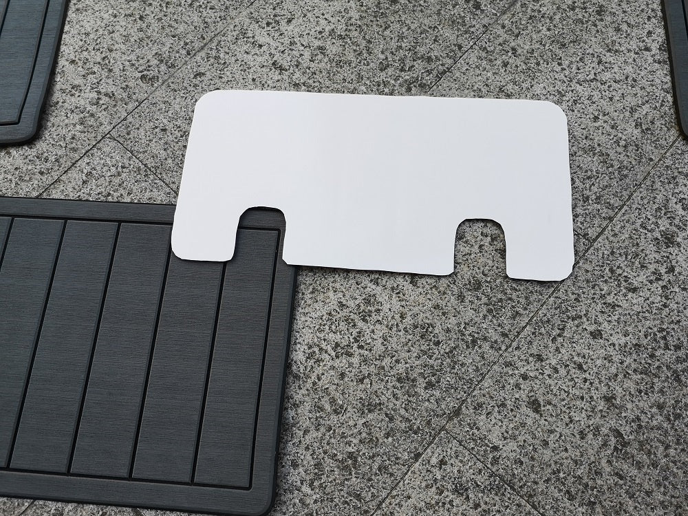 2002 Rayglass 730 Hardtop Swim Platform Cockpit Pad Boat EVA Foam Teak Floor Mat