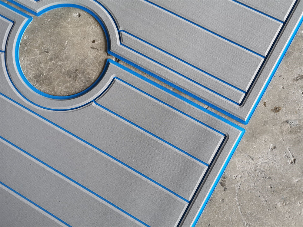 1995-1999 Sea Ray Sundancer 330 Swim Platform Cockpit Pad Boat EVA Foam Faux Teak Floor SeaDek MarineMat Gatorstep Style Self Adhesive