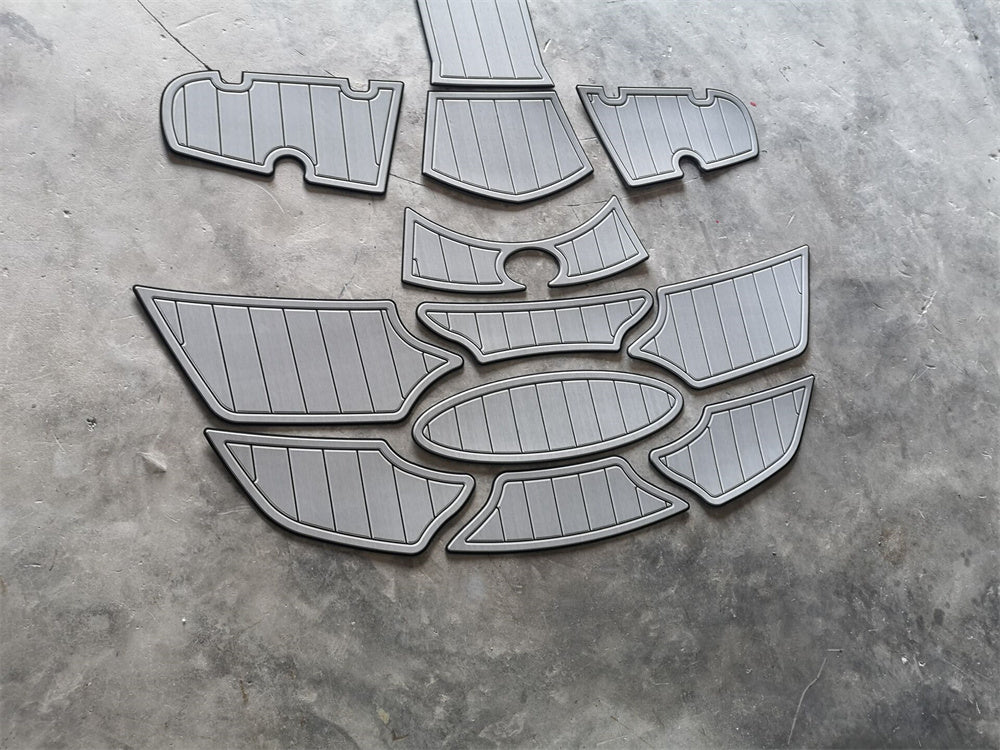 2008 Nautique Super Air 230 Swim Platform Cockpit Boat EVA Foam Teak Floor Pad SeaDek MarineMat Gatorstep Style Self Adhesive