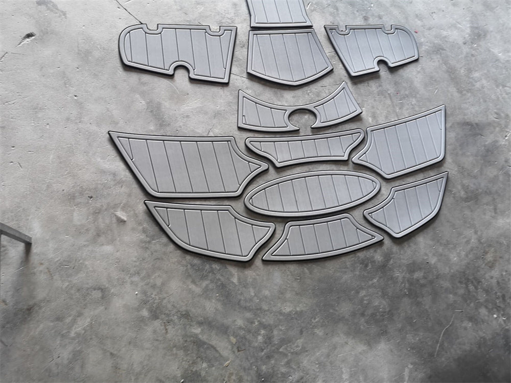 2008 Nautique Super Air 230 Swim Platform Cockpit Boat EVA Foam Teak Floor Pad SeaDek MarineMat Gatorstep Style Self Adhesive