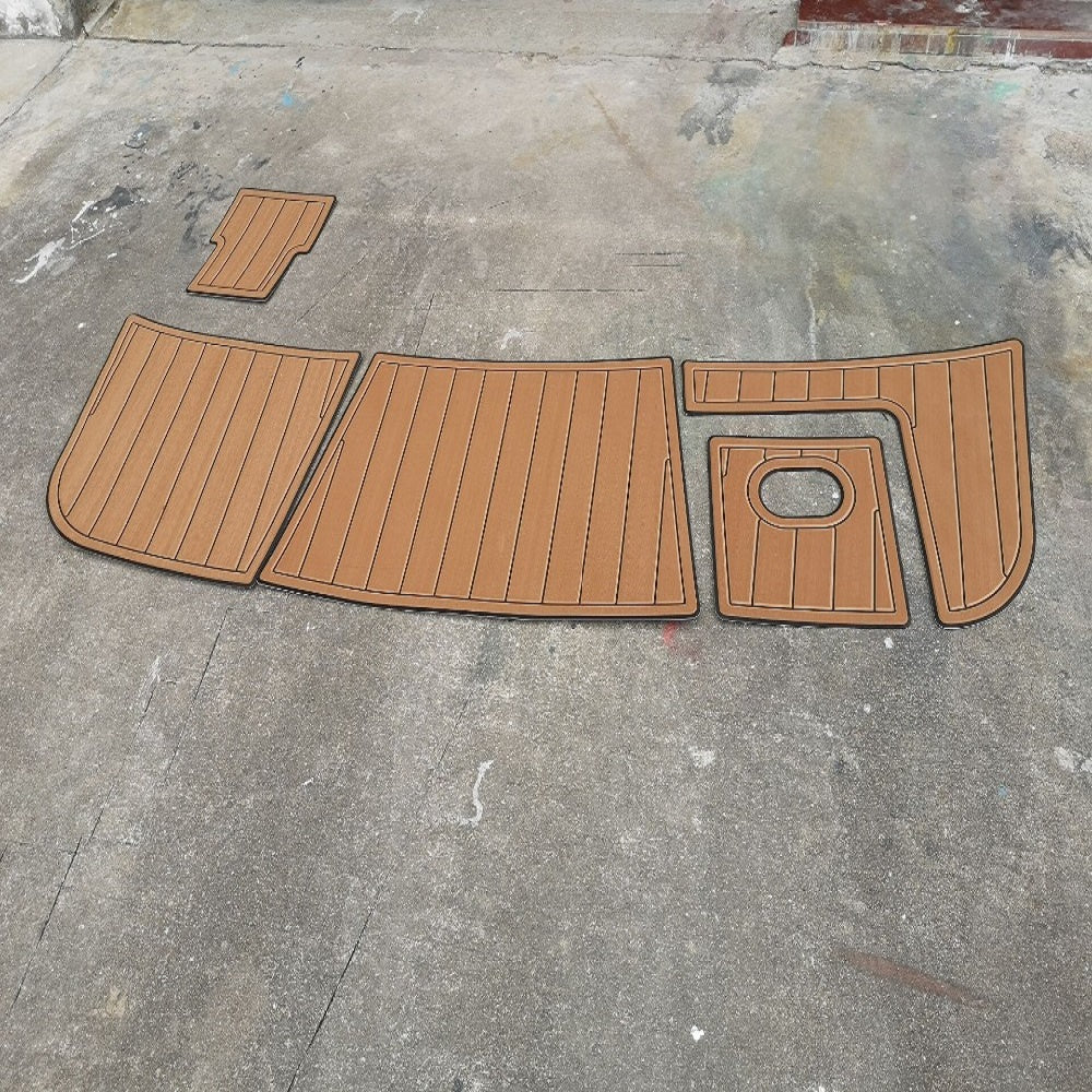 2001 Four Winns 248 Vista Swim Platform Boat EVA Faux Foam Teak Deck Floor Pad SeaDek MarineMat Gatorstep Style Self Adhesive