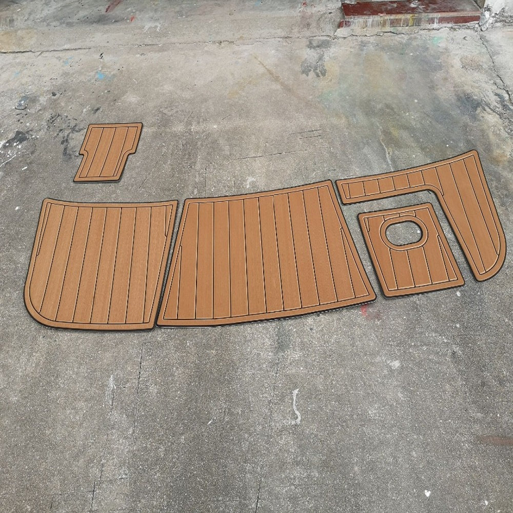 2001 Four Winns 248 Vista Swim Platform Boat EVA Faux Foam Teak Deck Floor Pad SeaDek MarineMat Gatorstep Style Self Adhesive