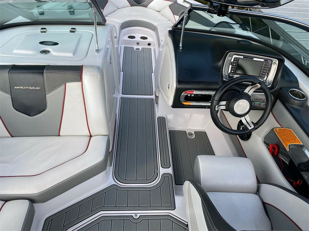 2008 Nautique Super Air 230 Swim Platform Cockpit Boat EVA Foam Teak Floor Pad SeaDek MarineMat Gatorstep Style Self Adhesive