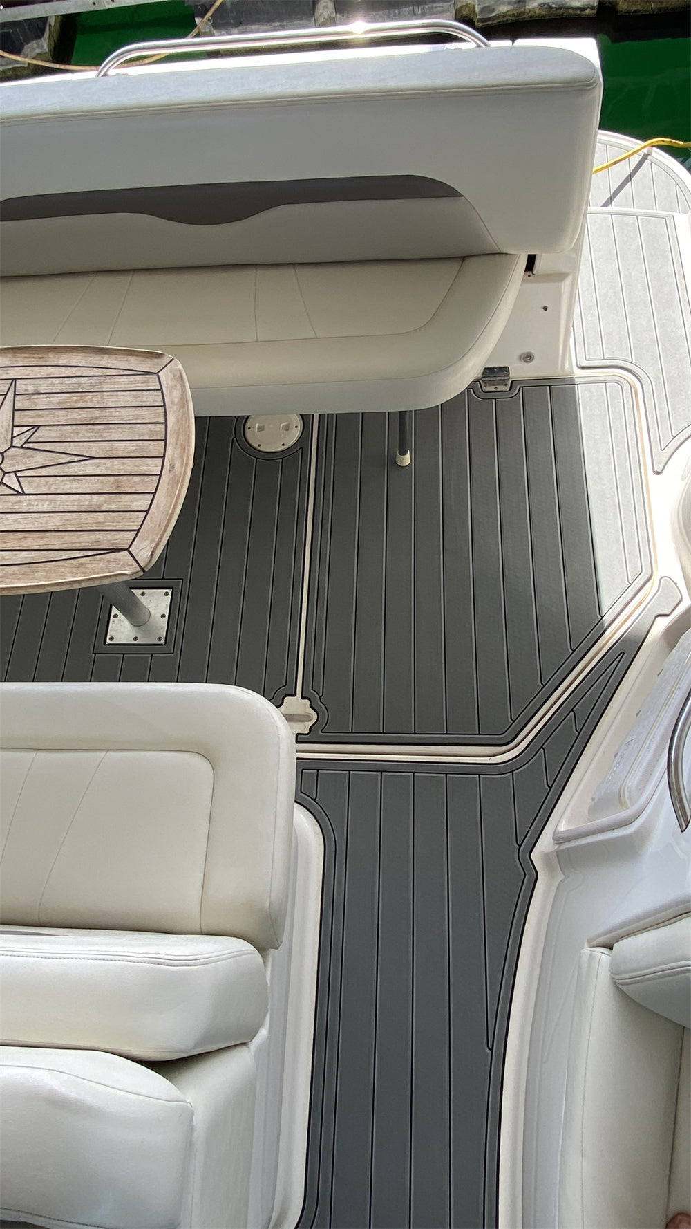 2006 Chaparral 280 Swim Platform Cockpit Boat EVA Foam Teak Deck Floor Pad Mat SeaDek MarineMat Gatorstep Style Self Adhesive