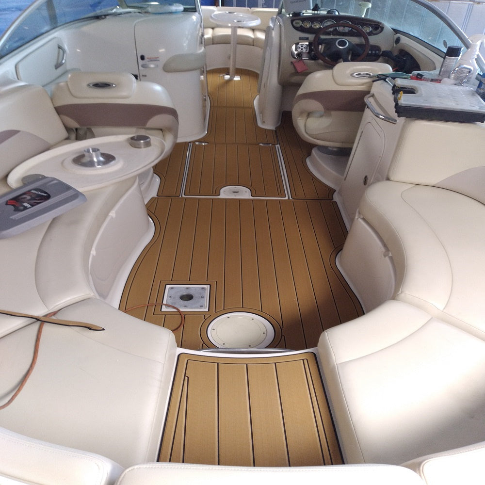 2005 Chaparral Sunesta 274 Swim Platform Cockpit Boat EVA Foam Teak Floor Pad SeaDek MarineMat Gatorstep Style Self Adhesive