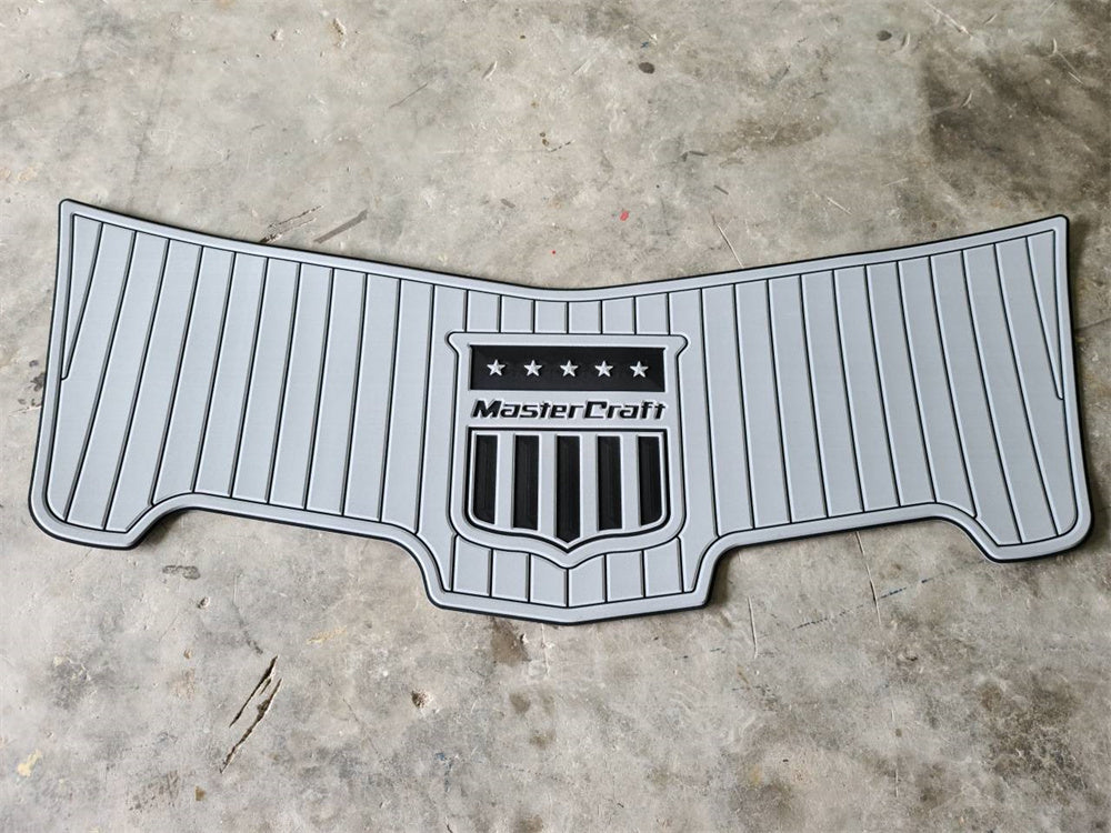 2008 MasterCraft X-2 Boat Swim Platform Pad Boat EVA Foam Faux Teak Deck Floor SeaDek MarineMat Gatorstep Style Self Adhesive