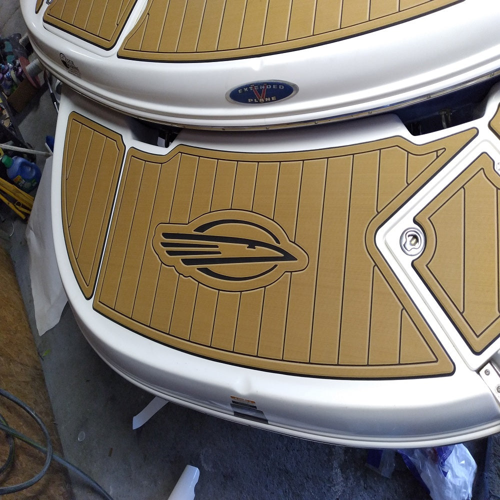 2005 Chaparral Sunesta 274 Swim Platform Cockpit Boat EVA Foam Teak Floor Pad SeaDek MarineMat Gatorstep Style Self Adhesive