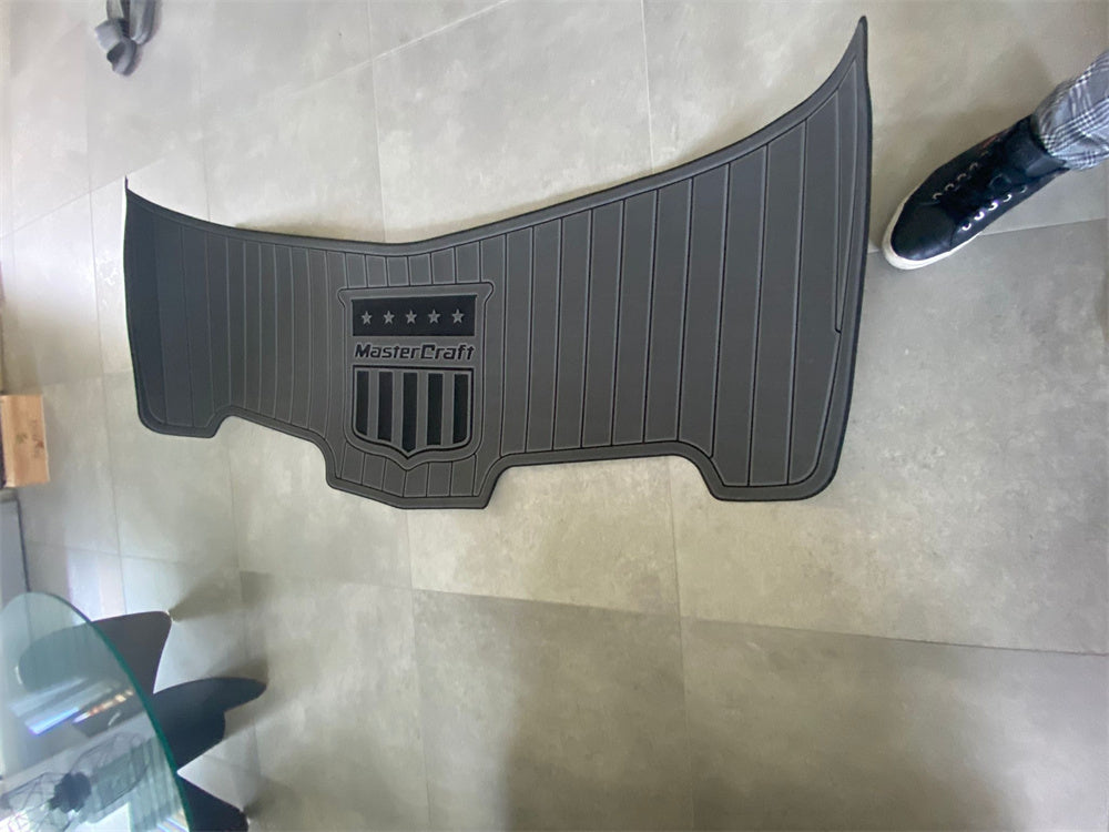 2008 MasterCraft X-2 Boat Swim Platform Pad Boat EVA Foam Faux Teak Deck Floor SeaDek MarineMat Gatorstep Style Self Adhesive